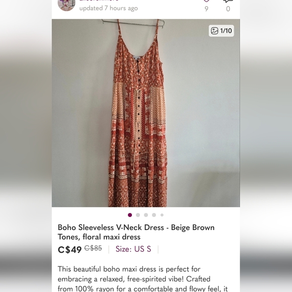 Joe Sanchez Tan Ankle Booties, Suede and Leather  Sz 38,western Cowgirl - Picture 15 of 16